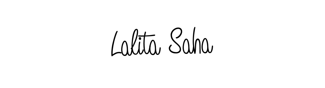 Make a beautiful signature design for name Lalita Saha. Use this online signature maker to create a handwritten signature for free. Lalita Saha signature style 5 images and pictures png