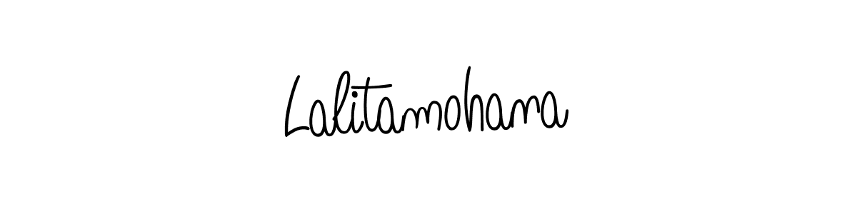 How to make Lalitamohana signature? Angelique-Rose-font-FFP is a professional autograph style. Create handwritten signature for Lalitamohana name. Lalitamohana signature style 5 images and pictures png