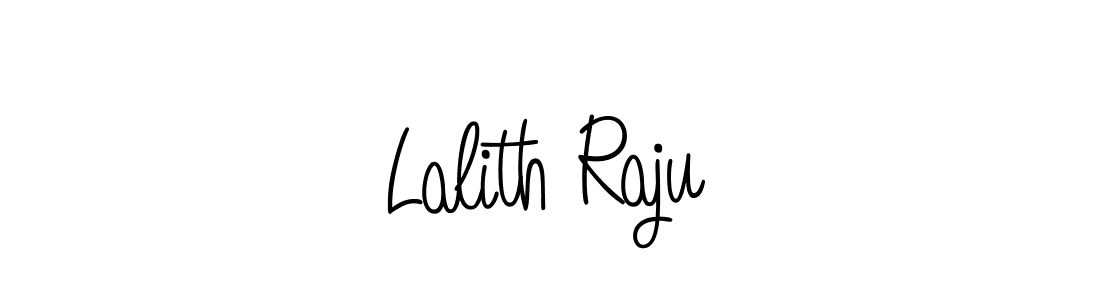 Create a beautiful signature design for name Lalith Raju. With this signature (Angelique-Rose-font-FFP) fonts, you can make a handwritten signature for free. Lalith Raju signature style 5 images and pictures png