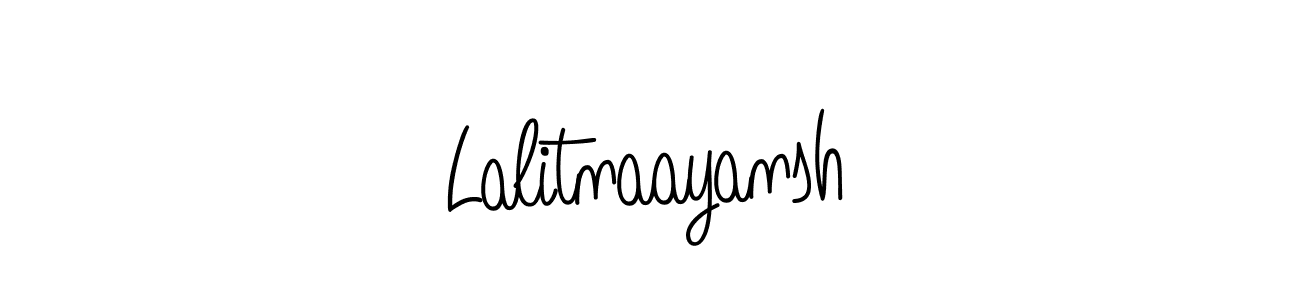Make a beautiful signature design for name Lalitnaayansh. Use this online signature maker to create a handwritten signature for free. Lalitnaayansh signature style 5 images and pictures png