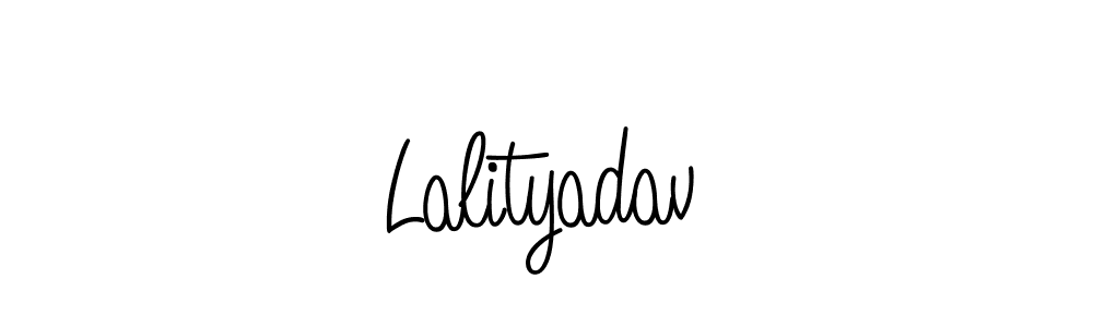 The best way (Angelique-Rose-font-FFP) to make a short signature is to pick only two or three words in your name. The name Lalityadav include a total of six letters. For converting this name. Lalityadav signature style 5 images and pictures png