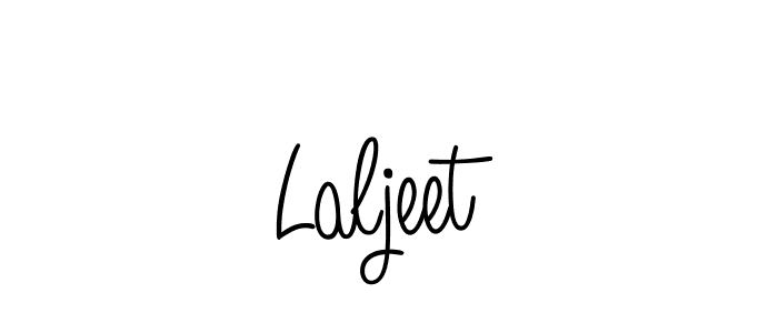Best and Professional Signature Style for Laljeet. Angelique-Rose-font-FFP Best Signature Style Collection. Laljeet signature style 5 images and pictures png