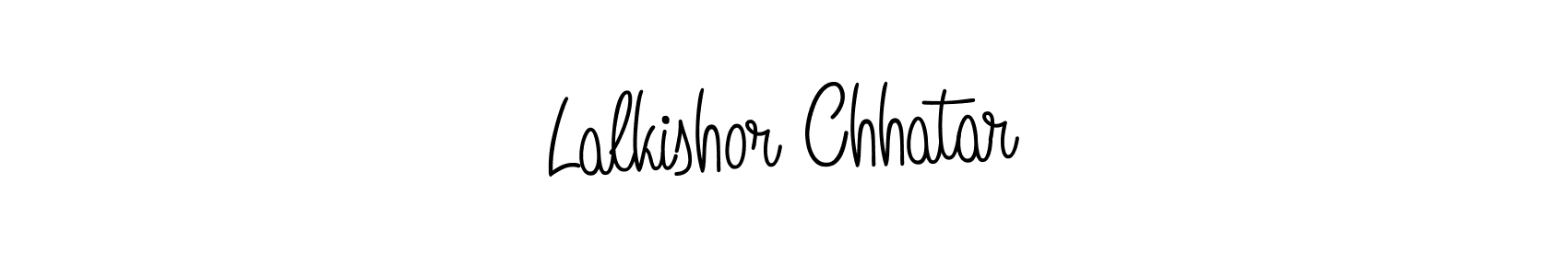 Also You can easily find your signature by using the search form. We will create Lalkishor Chhatar name handwritten signature images for you free of cost using Angelique-Rose-font-FFP sign style. Lalkishor Chhatar signature style 5 images and pictures png