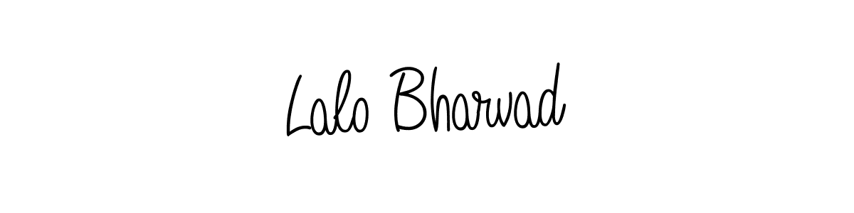 Design your own signature with our free online signature maker. With this signature software, you can create a handwritten (Angelique-Rose-font-FFP) signature for name Lalo Bharvad. Lalo Bharvad signature style 5 images and pictures png