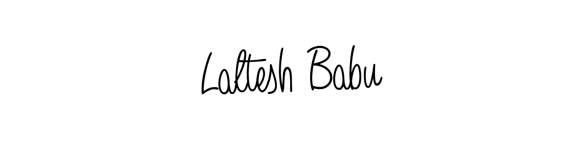 How to Draw Laltesh Babu signature style? Angelique-Rose-font-FFP is a latest design signature styles for name Laltesh Babu. Laltesh Babu signature style 5 images and pictures png