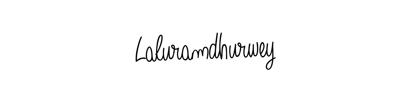 How to make Laluramdhurwey signature? Angelique-Rose-font-FFP is a professional autograph style. Create handwritten signature for Laluramdhurwey name. Laluramdhurwey signature style 5 images and pictures png