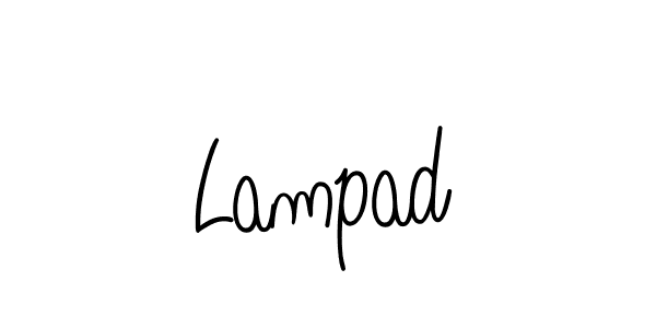 if you are searching for the best signature style for your name Lampad. so please give up your signature search. here we have designed multiple signature styles  using Angelique-Rose-font-FFP. Lampad signature style 5 images and pictures png