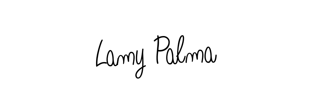 Angelique-Rose-font-FFP is a professional signature style that is perfect for those who want to add a touch of class to their signature. It is also a great choice for those who want to make their signature more unique. Get Lamy Palma name to fancy signature for free. Lamy Palma signature style 5 images and pictures png