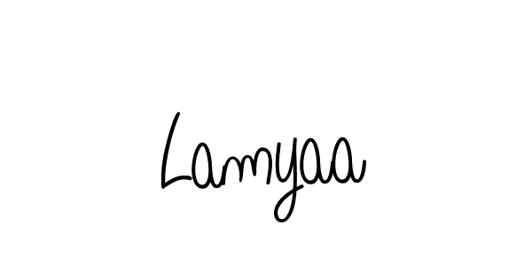 You can use this online signature creator to create a handwritten signature for the name Lamyaa. This is the best online autograph maker. Lamyaa signature style 5 images and pictures png