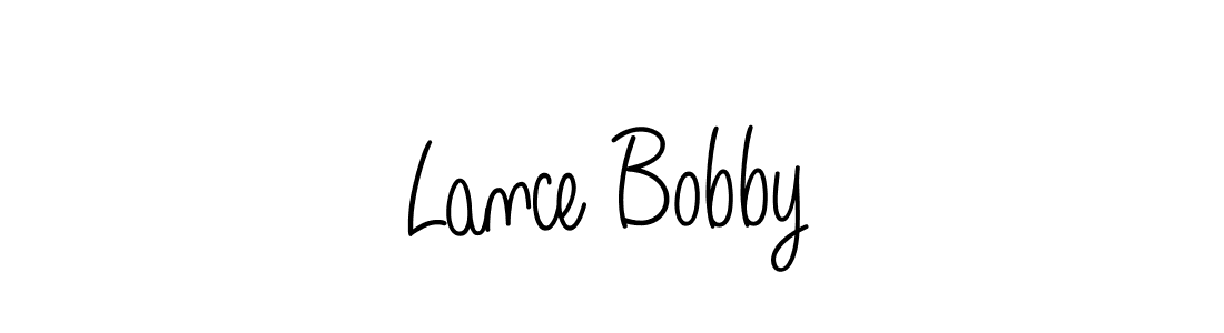 How to make Lance Bobby signature? Angelique-Rose-font-FFP is a professional autograph style. Create handwritten signature for Lance Bobby name. Lance Bobby signature style 5 images and pictures png
