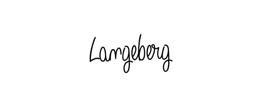 Similarly Angelique-Rose-font-FFP is the best handwritten signature design. Signature creator online .You can use it as an online autograph creator for name Langeberg. Langeberg signature style 5 images and pictures png