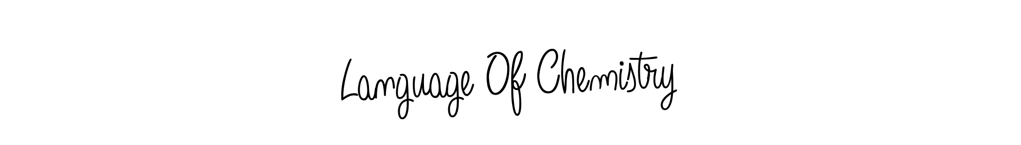 How to Draw Language Of Chemistry signature style? Angelique-Rose-font-FFP is a latest design signature styles for name Language Of Chemistry. Language Of Chemistry signature style 5 images and pictures png