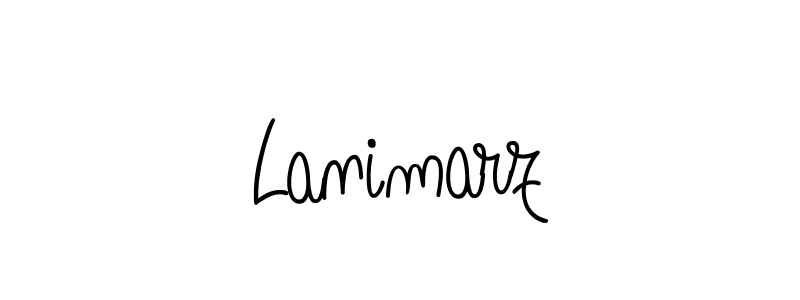 Design your own signature with our free online signature maker. With this signature software, you can create a handwritten (Angelique-Rose-font-FFP) signature for name Lanimarz. Lanimarz signature style 5 images and pictures png
