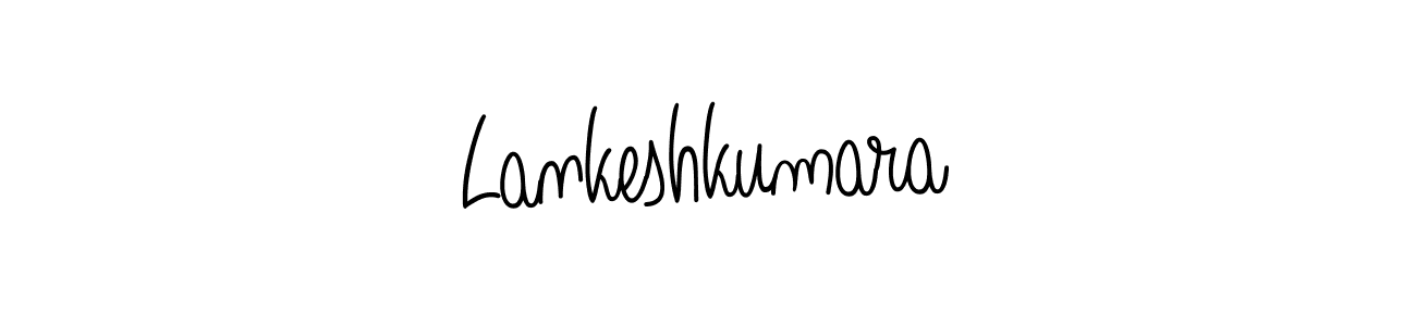 How to make Lankeshkumara signature? Angelique-Rose-font-FFP is a professional autograph style. Create handwritten signature for Lankeshkumara name. Lankeshkumara signature style 5 images and pictures png