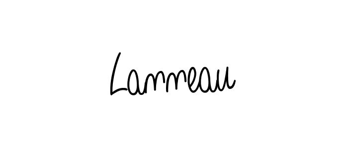 Best and Professional Signature Style for Lanneau. Angelique-Rose-font-FFP Best Signature Style Collection. Lanneau signature style 5 images and pictures png