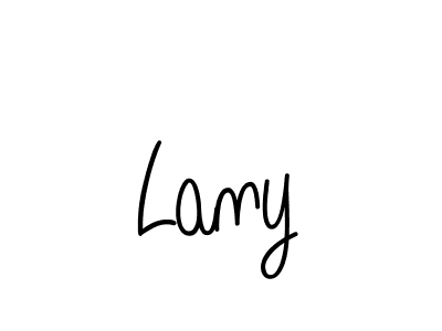 Design your own signature with our free online signature maker. With this signature software, you can create a handwritten (Angelique-Rose-font-FFP) signature for name Lany. Lany signature style 5 images and pictures png