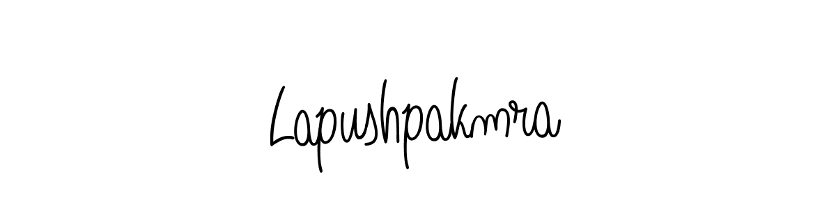 Also we have Lapushpakmra name is the best signature style. Create professional handwritten signature collection using Angelique-Rose-font-FFP autograph style. Lapushpakmra signature style 5 images and pictures png