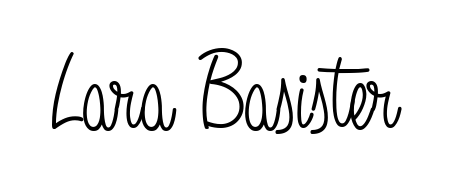 Lara Basister stylish signature style. Best Handwritten Sign (Angelique-Rose-font-FFP) for my name. Handwritten Signature Collection Ideas for my name Lara Basister. Lara Basister signature style 5 images and pictures png