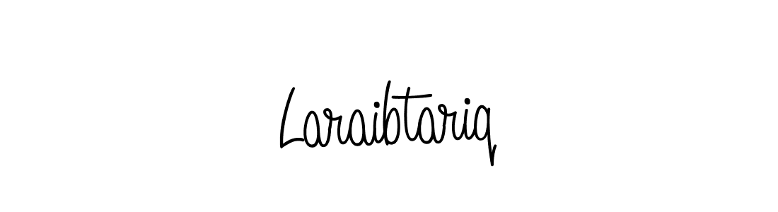 Once you've used our free online signature maker to create your best signature Angelique-Rose-font-FFP style, it's time to enjoy all of the benefits that Laraibtariq name signing documents. Laraibtariq signature style 5 images and pictures png