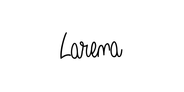 Also we have Larena name is the best signature style. Create professional handwritten signature collection using Angelique-Rose-font-FFP autograph style. Larena signature style 5 images and pictures png