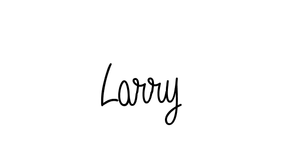 How to make Larry  signature? Angelique-Rose-font-FFP is a professional autograph style. Create handwritten signature for Larry  name. Larry  signature style 5 images and pictures png