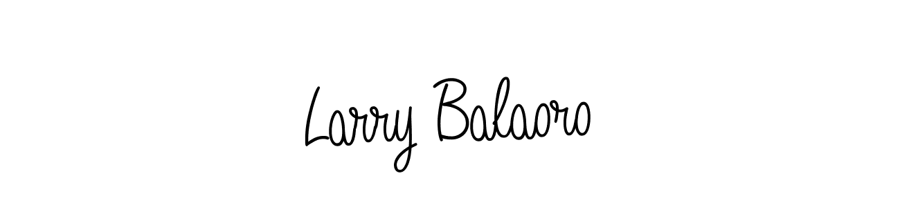 Once you've used our free online signature maker to create your best signature Angelique-Rose-font-FFP style, it's time to enjoy all of the benefits that Larry Balaoro name signing documents. Larry Balaoro signature style 5 images and pictures png