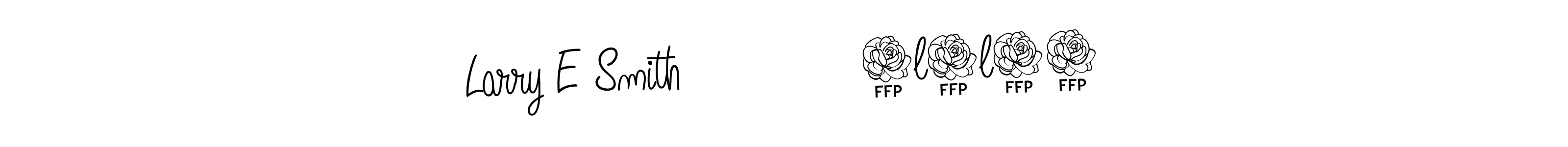 The best way (Angelique-Rose-font-FFP) to make a short signature is to pick only two or three words in your name. The name Larry E Smith             4l9l24 include a total of six letters. For converting this name. Larry E Smith             4l9l24 signature style 5 images and pictures png