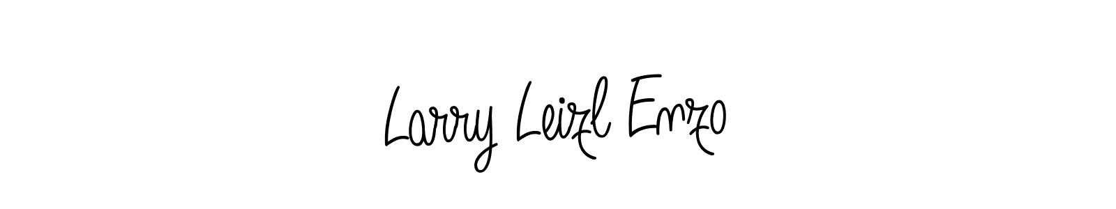 How to Draw Larry Leizl Enzo signature style? Angelique-Rose-font-FFP is a latest design signature styles for name Larry Leizl Enzo. Larry Leizl Enzo signature style 5 images and pictures png