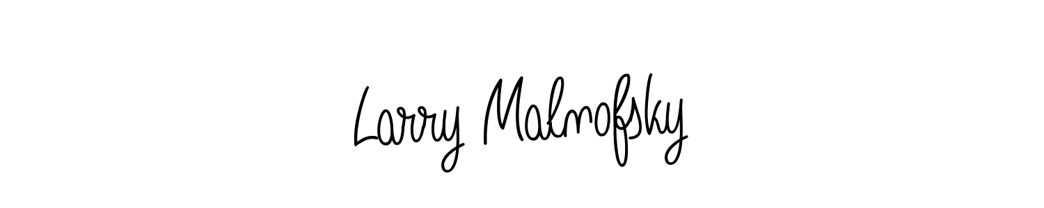 You can use this online signature creator to create a handwritten signature for the name Larry Malnofsky. This is the best online autograph maker. Larry Malnofsky signature style 5 images and pictures png