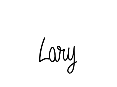 Create a beautiful signature design for name Lary. With this signature (Angelique-Rose-font-FFP) fonts, you can make a handwritten signature for free. Lary signature style 5 images and pictures png
