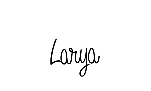 It looks lik you need a new signature style for name Larya. Design unique handwritten (Angelique-Rose-font-FFP) signature with our free signature maker in just a few clicks. Larya signature style 5 images and pictures png