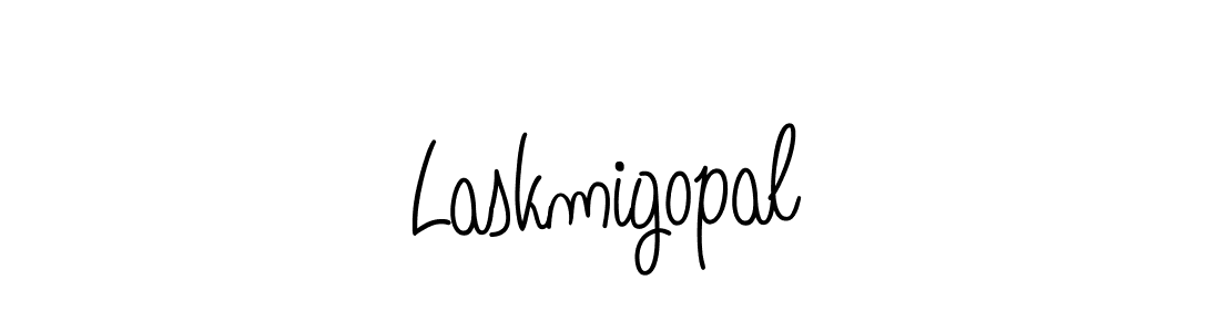 How to make Laskmigopal signature? Angelique-Rose-font-FFP is a professional autograph style. Create handwritten signature for Laskmigopal name. Laskmigopal signature style 5 images and pictures png