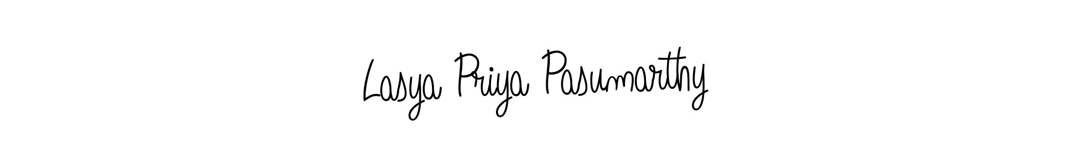 Check out images of Autograph of Lasya Priya Pasumarthy name. Actor Lasya Priya Pasumarthy Signature Style. Angelique-Rose-font-FFP is a professional sign style online. Lasya Priya Pasumarthy signature style 5 images and pictures png