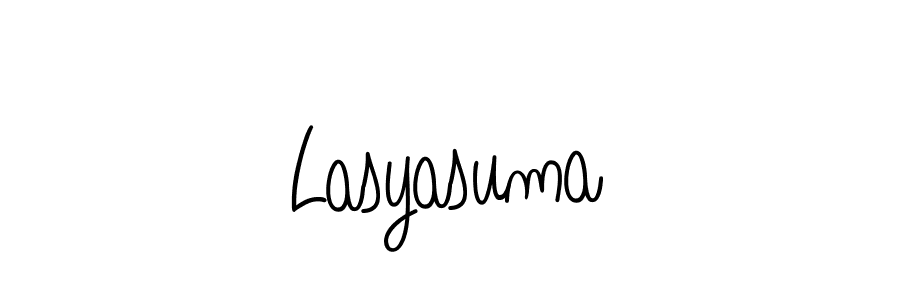 It looks lik you need a new signature style for name Lasyasuma. Design unique handwritten (Angelique-Rose-font-FFP) signature with our free signature maker in just a few clicks. Lasyasuma signature style 5 images and pictures png