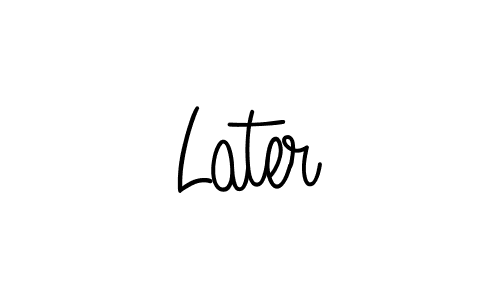 Best and Professional Signature Style for Later. Angelique-Rose-font-FFP Best Signature Style Collection. Later signature style 5 images and pictures png