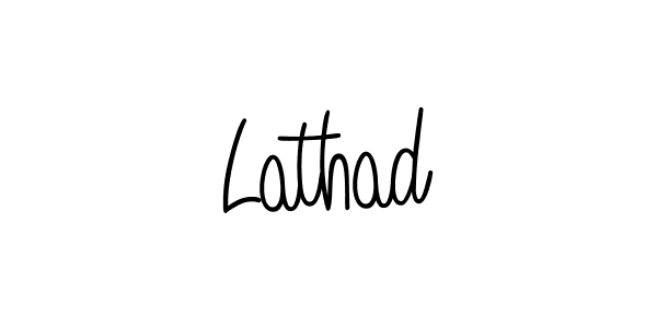 How to Draw Lathad signature style? Angelique-Rose-font-FFP is a latest design signature styles for name Lathad. Lathad signature style 5 images and pictures png