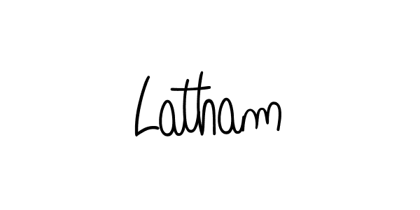 Here are the top 10 professional signature styles for the name Latham. These are the best autograph styles you can use for your name. Latham signature style 5 images and pictures png