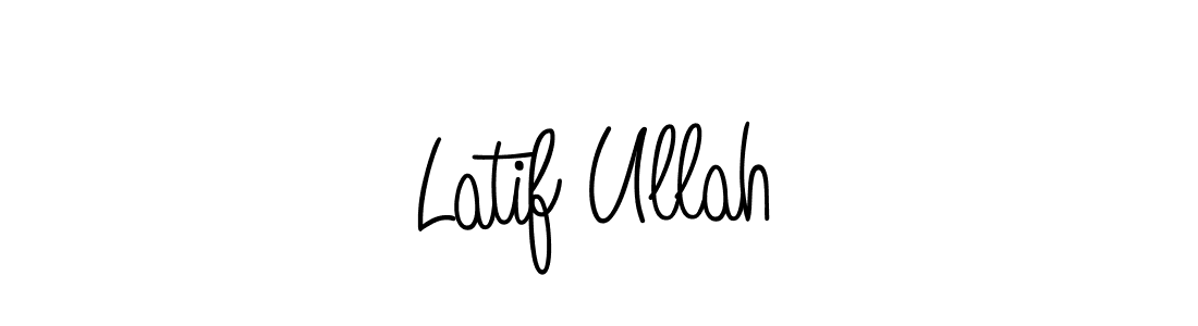 How to make Latif Ullah signature? Angelique-Rose-font-FFP is a professional autograph style. Create handwritten signature for Latif Ullah name. Latif Ullah signature style 5 images and pictures png