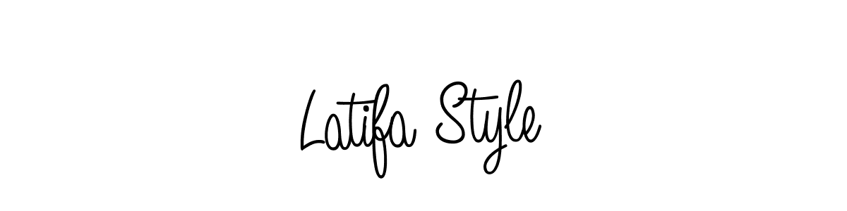 Make a short Latifa Style signature style. Manage your documents anywhere anytime using Angelique-Rose-font-FFP. Create and add eSignatures, submit forms, share and send files easily. Latifa Style signature style 5 images and pictures png