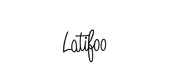 Make a beautiful signature design for name Latifoo. Use this online signature maker to create a handwritten signature for free. Latifoo signature style 5 images and pictures png