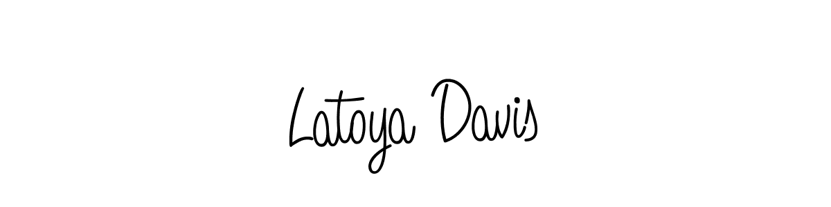 Once you've used our free online signature maker to create your best signature Angelique-Rose-font-FFP style, it's time to enjoy all of the benefits that Latoya Davis name signing documents. Latoya Davis signature style 5 images and pictures png