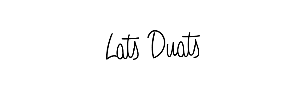 Here are the top 10 professional signature styles for the name Lats Duats. These are the best autograph styles you can use for your name. Lats Duats signature style 5 images and pictures png