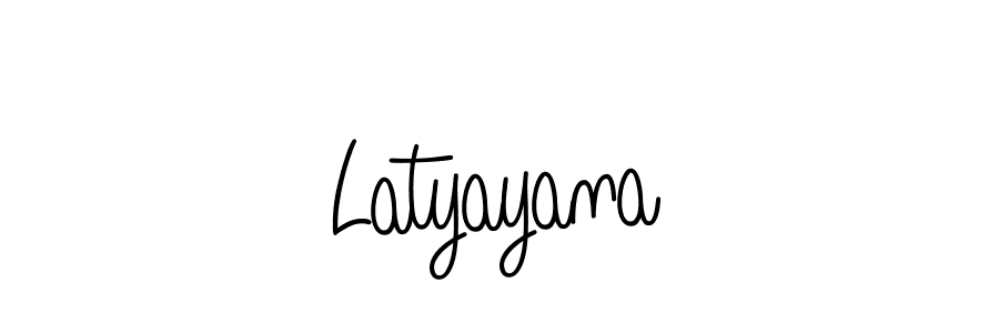 Make a beautiful signature design for name Latyayana. Use this online signature maker to create a handwritten signature for free. Latyayana signature style 5 images and pictures png