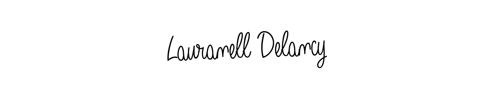 Create a beautiful signature design for name Lauranell Delancy. With this signature (Angelique-Rose-font-FFP) fonts, you can make a handwritten signature for free. Lauranell Delancy signature style 5 images and pictures png