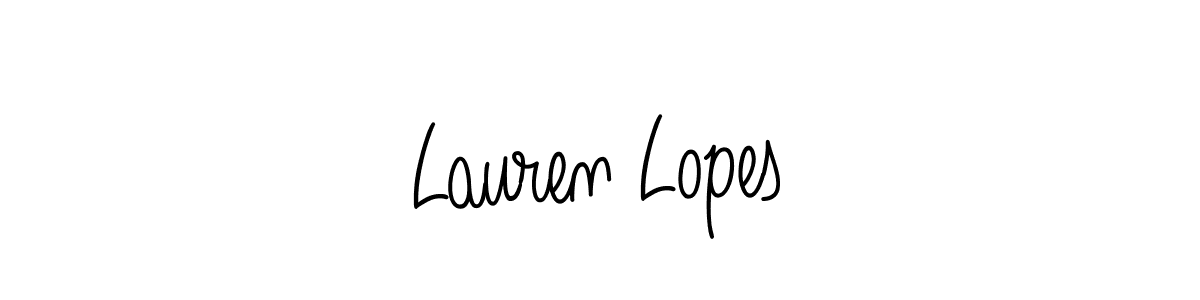 It looks lik you need a new signature style for name Lauren Lopes. Design unique handwritten (Angelique-Rose-font-FFP) signature with our free signature maker in just a few clicks. Lauren Lopes signature style 5 images and pictures png