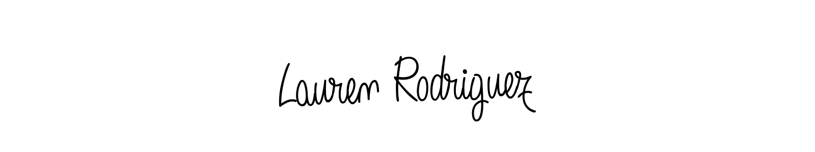 Best and Professional Signature Style for Lauren Rodriguez. Angelique-Rose-font-FFP Best Signature Style Collection. Lauren Rodriguez signature style 5 images and pictures png