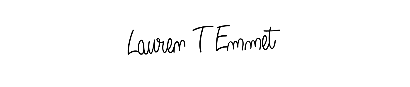 It looks lik you need a new signature style for name Lauren T Emmet. Design unique handwritten (Angelique-Rose-font-FFP) signature with our free signature maker in just a few clicks. Lauren T Emmet signature style 5 images and pictures png