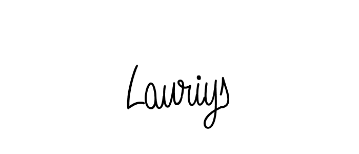 Once you've used our free online signature maker to create your best signature Angelique-Rose-font-FFP style, it's time to enjoy all of the benefits that Lauriys name signing documents. Lauriys signature style 5 images and pictures png