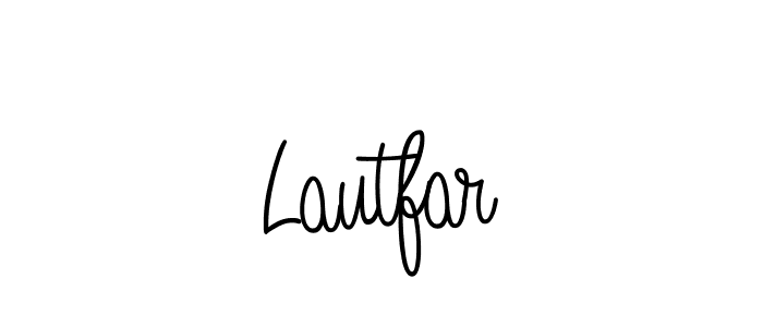 Create a beautiful signature design for name Lautfar. With this signature (Angelique-Rose-font-FFP) fonts, you can make a handwritten signature for free. Lautfar signature style 5 images and pictures png