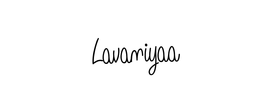The best way (Angelique-Rose-font-FFP) to make a short signature is to pick only two or three words in your name. The name Lavaniyaa include a total of six letters. For converting this name. Lavaniyaa signature style 5 images and pictures png